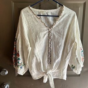 Max studio blouse size large